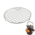 thumbnail image 5 of 2Pcs Round Cooling Rack for Baking Sheet for Versatile Cooking Rack Steamer Rack BBQ, 5 of 8