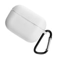 thumbnail image 2 of Methold Funda de silicona para auriculares, pegatina antipolvo, funda portátil para auriculares con mosquetón de repuesto para Teléfono y Comunicación, 2 of 6