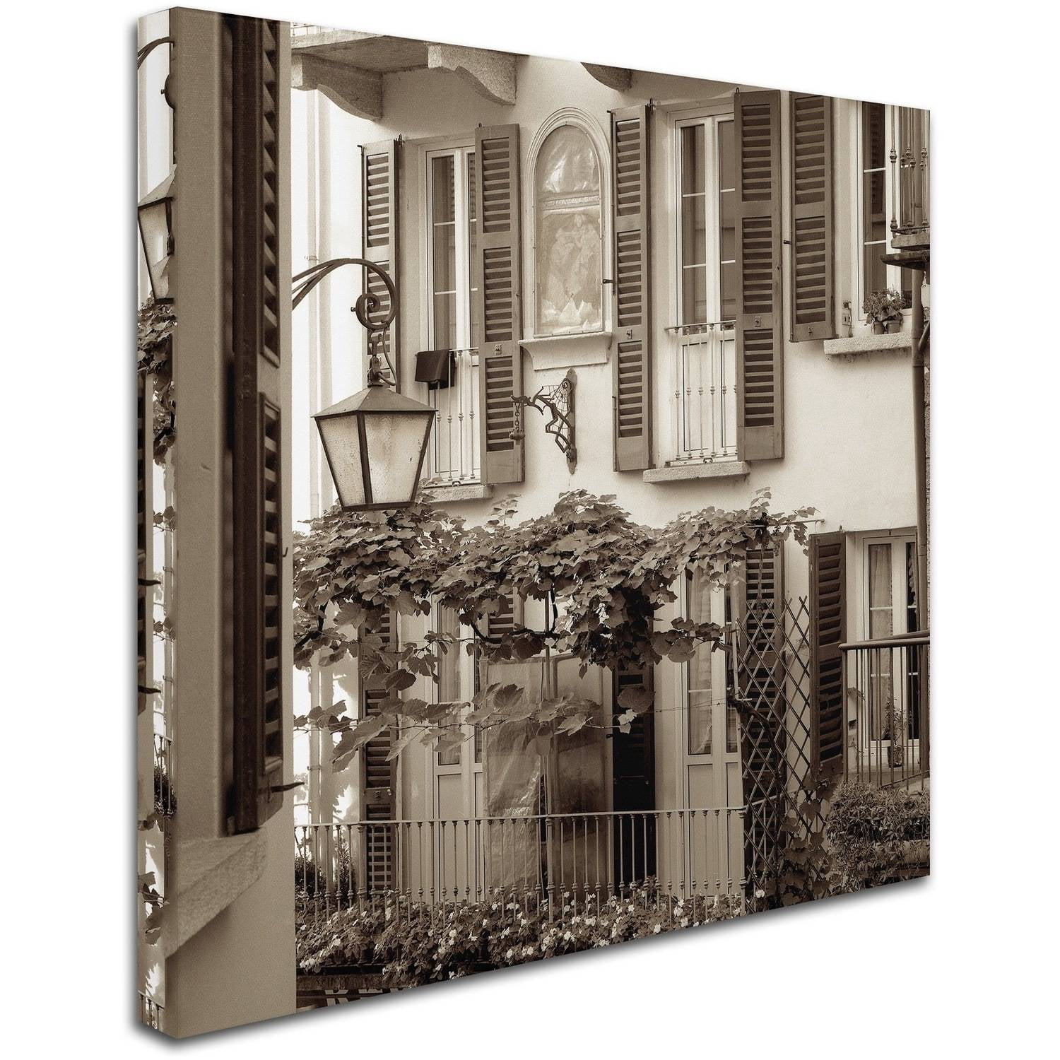 Trademark Fine Art "Bellagio I" Canvas Art by Alan Blaustein