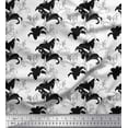 thumbnail image 1 of Soimoi Cotton Duck Fabric Lilies Floral Decor Fabric Printed Yard 42 Inch Wide, 1 of 1