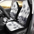 thumbnail image 2 of ZHANZZK Set of 2 Car Seat Covers Aloha Hawaii Beach Coconut Universal Auto Front Seats Protector Fits for Car,SUV Sedan,Truck, 2 of 5