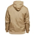 thumbnail image 2 of Build Your Brand Mens Zip Up Wind Runner Jacket, 2 of 5