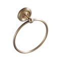 thumbnail image 4 of KHBUAB 1Pcs Golden Brass Vintage Towel Ring Round Bathroom Accessories Hanging Towels Elegant Design 7.5x7.1x2.8in, 4 of 8