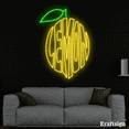 thumbnail image 4 of Craftnamesign Lemon Neon Sign, Fruit Shop Decor, Lemon Shop LED Signs, 4 of 4