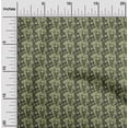 thumbnail image 2 of oneOone Cotton Cambric Dark Green Fabric Leaves Fabric For Sewing Printed Craft Fabric By The Yard 56 Inch Wide, 2 of 4