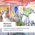 thumbnail image 2 of Canson Artist Series Montval Watercolor Block, 9" x 12", 15 Sheets, 2 of 4