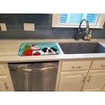 thumbnail image 3 of Carolines Treasures BB1866DDM Snowman With Saint Bernard Dish Drying Mat, 3 of 3