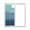 Teal Green, variant on Burnt Orange Beige Ombre Window Privacy Film, Modern Abstract Art Texture Static Cling UV Sun Blocking Tint Film Heat Control Windows Films for Bedroom Bathroom, Window Stickers 17.7"x39.3"