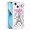 Iron Tower, variant on Slim Fit Phone Case for iPhone 14 Plus,Crystal Bling Quicksand Effect TPU Bumper Case with Four Corners Drop Protection Cover for iPhone 14 Plus (6.7),YBDT Blue Butterfly