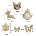 thumbnail image 6 of comerut Nail Decor Christmas Style Exquisite Rhinestone Decor Stainless Reusable 3D Different Shapes Cellphone Case Shoes Wall Decoration Supplies Nail Charm, 6 of 8