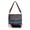 Turquoise Brown, variant on Women Canvas Handwoven Brown Leather Handbag Tote Purse 17RT2121-107