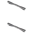 thumbnail image 1 of Jumpingount Gentlemen Pinch Clips Tie Pins Shirt Length Good Clip 6cm Classic Texture Negro 2Conjunto, 1 of 1