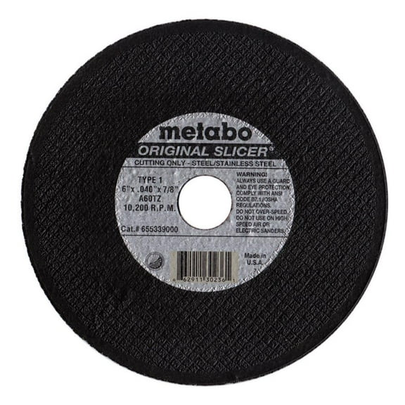 Metabo-655331000 4-1/2In x 0.040In x 7/8In A60TX Slicer Wheel