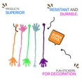 thumbnail image 3 of Neliblu Sticky Fingers - Fun Toys - Party Favors - Stocking Stuffers - 24 Count Wacky Fun Stretchy Glitter Sticky Hands, Party Favors, Birthday Parties,Toys for Sensory Kids, 3 of 7