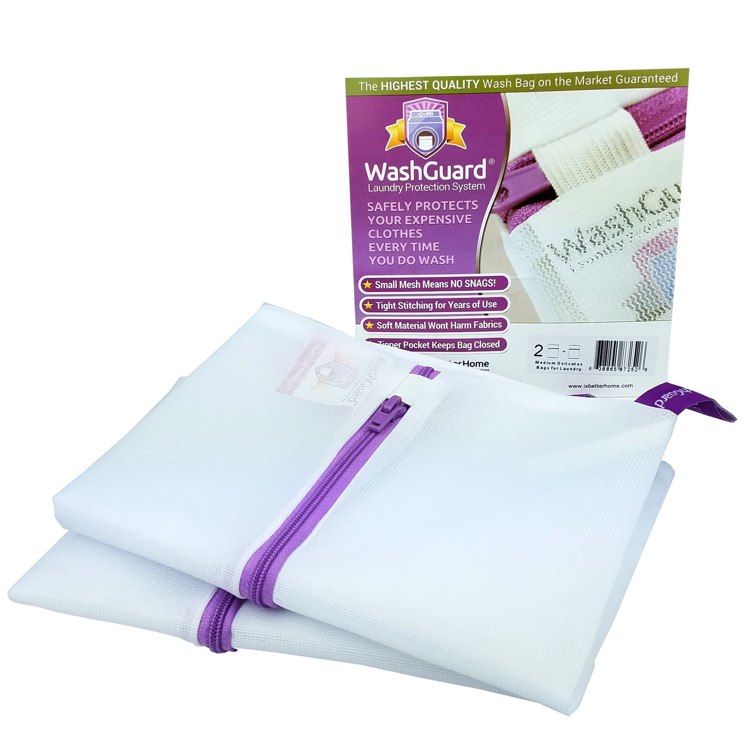 Soft Mesh Bra Bather Lingerie Laundry Wash Bag 4030 – Purple