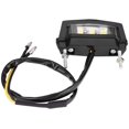 thumbnail image 2 of Luz LED para matrícula de motocicleta, 12 V, 3 unidades, LED, 2 cables, universal, para matrícula de motocicleta, luz trasera., 2 of 5