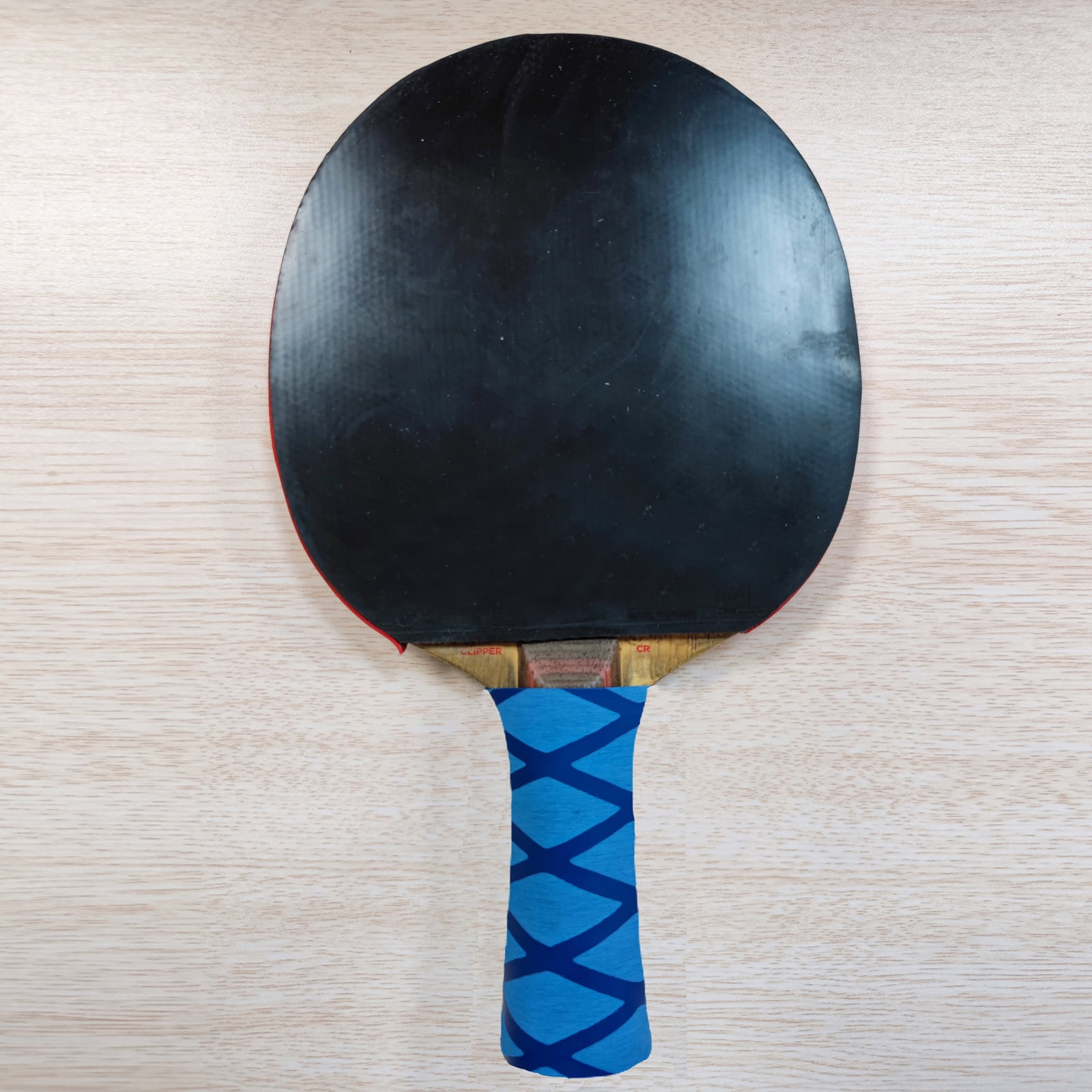Unique Bargains Table Tennis Racket Grip Tape Paddle Overgrip Sweat Absorbing Blue