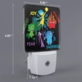 thumbnail image 2 of Saiise inside out 2 Print LED Night Light for Bathroom,Hallway,Bedroom,Kids Room,Stairway-EU, 2 of 7