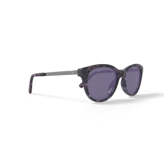 Nautica Women's Rx'able Fashion Sunglasses, NLS6004, Grey, 52-17-140, with Case