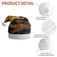 thumbnail image 4 of Salouo Sunset Desert Journey for Adult Christmas Hat Xmas Holiday Hat Santa Hat for Women & Men Festive Headwear Accessories Fit for Christmas/ New Year/Holiday/Party,1PC, 4 of 6