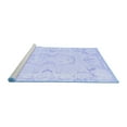 thumbnail image 2 of Ahgly Company Machine Washable Indoor Rectangle Persian Blue Traditional Area Rugs, 2' x 3', 2 of 4