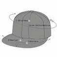 thumbnail image 3 of Adjustable Unisex Baseball Cap with Embroidered Design for Outdoor Sun Protection and Casual Hip-Hop Style, 3 of 4