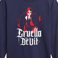 thumbnail image 3 of Disney Villains - Cruella Devil Spatter - Toddler & Youth Long Sleeve Graphic T-Shirt, 3 of 5