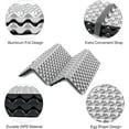thumbnail image 4 of REDCAMP 2 Pack Foam Hiking Seat Pad, Foldable Z Ultralight Sitting Pad for Camping Backpacking Stadium Outdoor, Black, 4 of 8