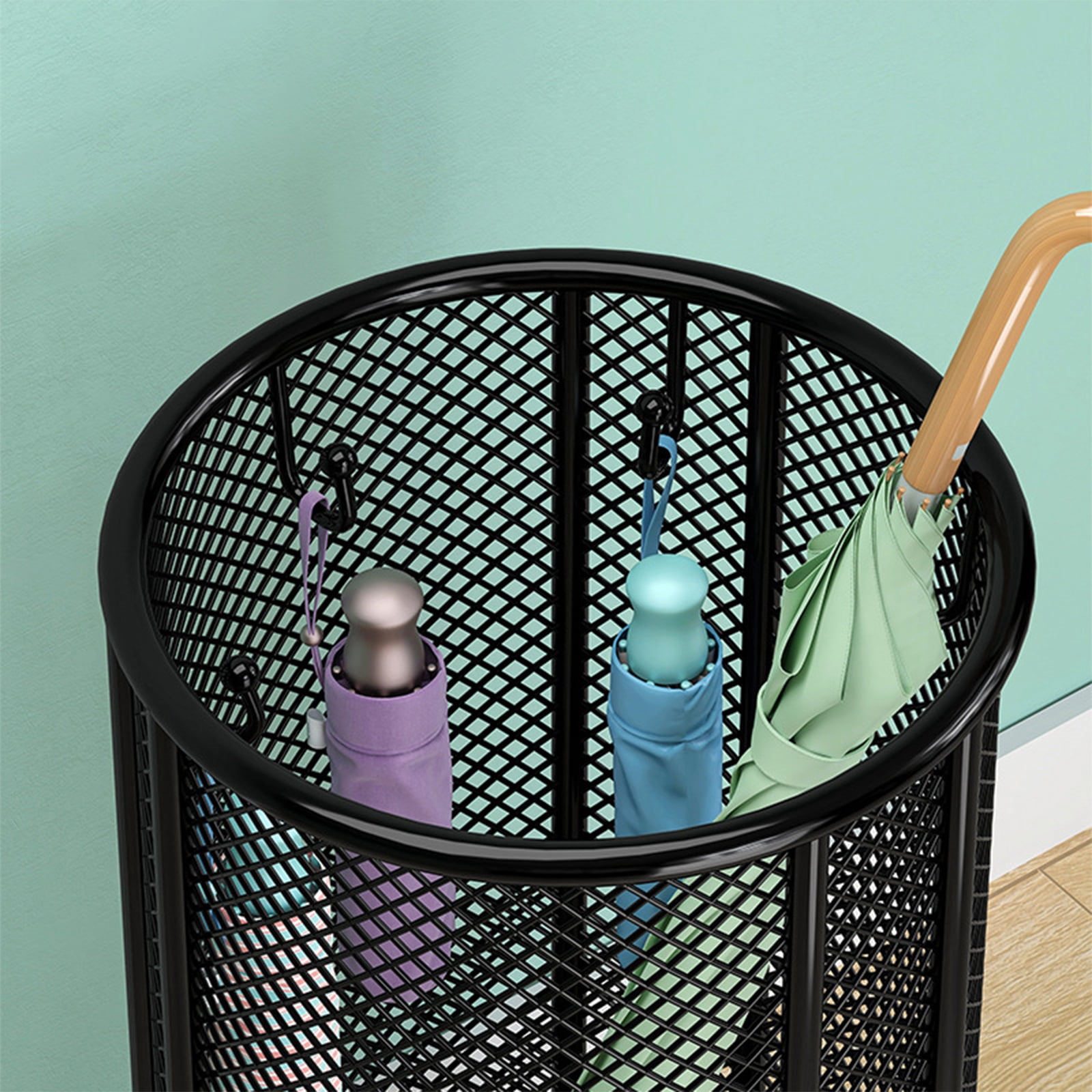 Umbrella Stand Umbrella Holder with Drip Tray Home Umbrella Organizer Space Saving Umbrella Rack, Umbrella Organizer, for Home Outdoor Offices Entrance