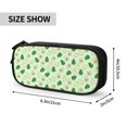 thumbnail image 4 of Vsdgher Avocado Print Large Capacity Pencil Case Pouch with Zipper, Portable Aesthetic Big Capacity Pencil Cases Pen Office Travel Stationery Bag, 4 of 8