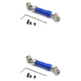 thumbnail image 2 of VONKY Rear Drive Shaft 1:12 Crawler Part Replacement for Wltoys 12423 12428 12429 Dark Blue 2Set, 2 of 6
