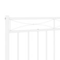 thumbnail image 3 of vidaXL Metal Headboard Bed Header with Back Support for Bedroom Furniture, 3 of 4