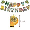 thumbnail image 3 of The Lion King Theme Birthday Decor Party Supplies Banner Balloons Cake Toppers Set Jungle Lion Party Decor For Kids, 3 of 5