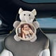thumbnail image 4 of Espejo retrovisor para cochecito de bebé | Osito de peluche suave con luz y sonido | Asiento de coche y cuna fáciles de colgar | 28 x 21 cm, 4 of 5