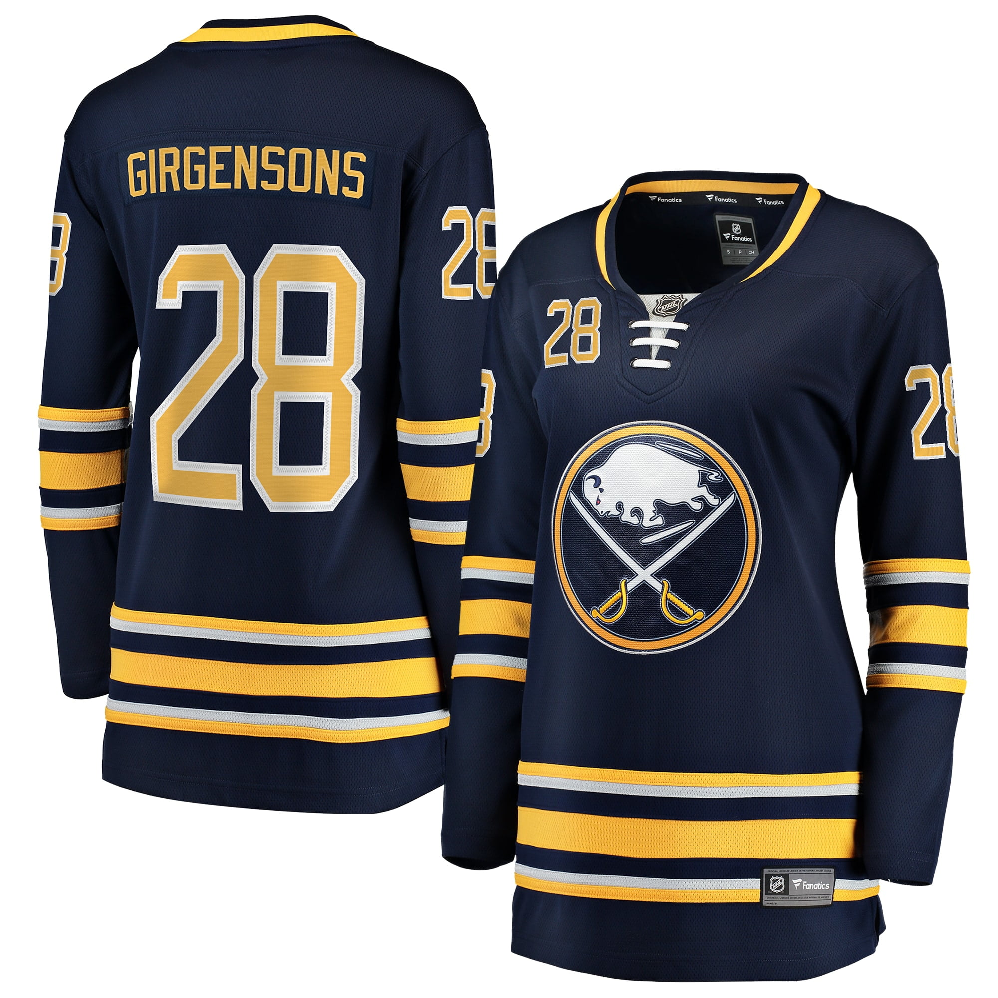 Zemgus Girgensons Buffalo Sabres Fanatics Branded Women's Home Breakaway Player Jersey - Navy Walmart.com - Walmart.com