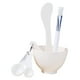 thumbnail image 4 of Kit de Herramientas de bricolaje para mascarillas faciales Perfecl 6 tazones con medidora y cepillo suave Nylon PP, 4 of 6