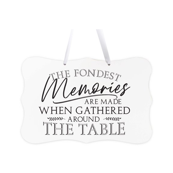 Lifesong Milestones Rustic Farmhouse Decoration for Kitchen Wall Decor Sign