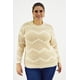 thumbnail image 1 of Sueter con perlas Roman Fashion /Tallas Extras, 3031 (Beige) beige UNI, 1 of 7