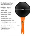 thumbnail image 5 of Instant Crepe Maker, 7in Electric Crepe Maker Pizza Pancake Machine, 5 of 5