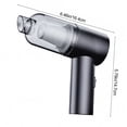 thumbnail image 3 of Wireless Car Vacuum Cleaner Handheld Rechargeable High Suction Portable Mini Vac for Auto Interior & Home, Cordless Dust Buster with Blower Function for Pet Hair, Crumbs, and Keyboard Cleaning, 3 of 8