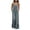 *Gray, variant on VBVC Women's Ruffle Hem Wide Leg Overalls , Adjustable Strap Sleeveless Jumpsuit For Women , Ladies' Casual Baggy Romper with Pockets,Army Green,S-3XL