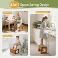 thumbnail image 3 of 7" Non-Slip Toddler Potty Training Stool - Multi-Use Step Stool for Bathroom Sink, Kitchen & Closet, 3 of 8