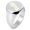 Silver, variant on Sterling Silver Live to Run Engraved Round Flat Top Polished Ring