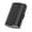 Gun Black, variant on Mini Ladies and Men Metal Cigarette Case , Portable Double Sided Spring Clip Holds 12 Regular 85mm Short Cigarettes,Can Not Be Placed The Credit Card Inside (Gold)