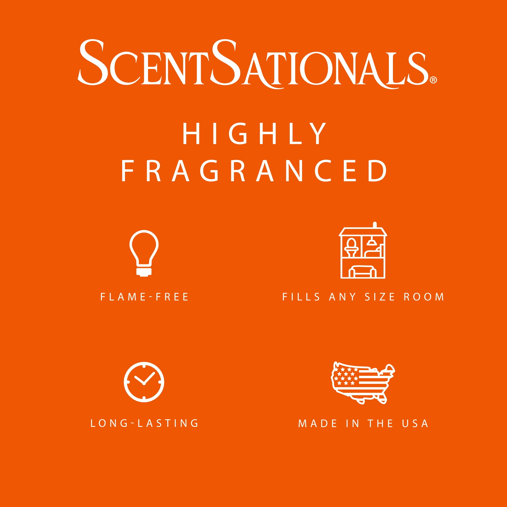 (2 pack) Mango Teakwood Scented Wax Melts, ScentSationals, 2.5 oz