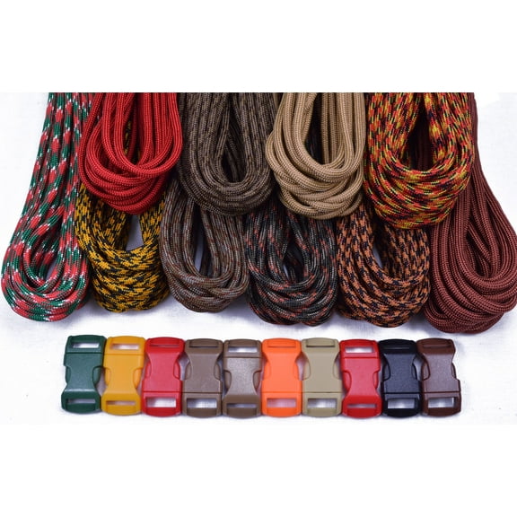 Bored Paracord Brand Paracord Starter Kit - Autumn Combo Kit