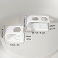 thumbnail image 5 of KGJQ 3D Printed Toothbrush Storage Rack, Two-Position Toothbrush Holder, Stable Hollow Toothbrush Stand for Dryness, Bathroom Organizer, 5 of 7