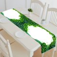 thumbnail image 1 of ABPHQTO Camino de mesa Frame Enchanted Forest Green Ivy Moss White Mantel individual 40x180 cm, 1 of 1