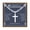 Boyfriend, variant on Graduation Gifts Necklace for Him - Silver Figaro Chain Stainless Steel Cross Graduation Necklace, 2026 College Gifts for Him, Class of 2026 Gift Necklaces for Son Grandson Jewelry