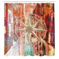thumbnail image 3 of Ambesonne Marine Life Shower Curtain, Europe Venice City, 69"Wx70"L, Multicolor, 3 of 5